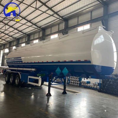 Suspensione meccanica 3 assi 40000L/42000L/45000L Semi rimorchio di cisterna in lega di alluminio