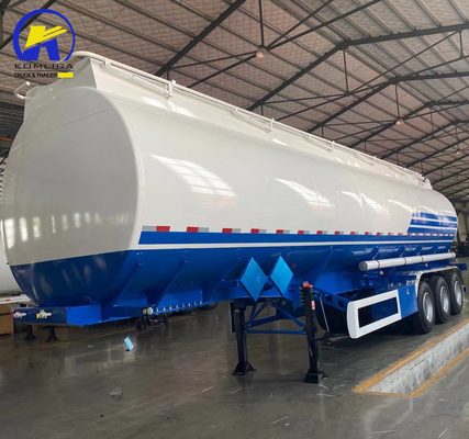 Suspensione meccanica 3 assi 40000L/42000L/45000L Semi rimorchio di cisterna in lega di alluminio