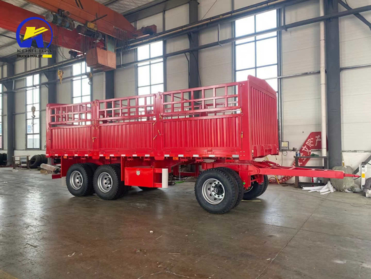 12500x2500x1650mm Scatola di attrezzi 1 pezzo 1m * 0,5m * 0,5m 3assi Sinotruk Full Trailer Truck