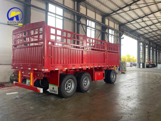 12500x2500x1650mm Scatola di attrezzi 1 pezzo 1m * 0,5m * 0,5m 3assi Sinotruk Full Trailer Truck