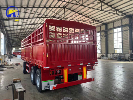 12500x2500x1650mm Scatola di attrezzi 1 pezzo 1m * 0,5m * 0,5m 3assi Sinotruk Full Trailer Truck
