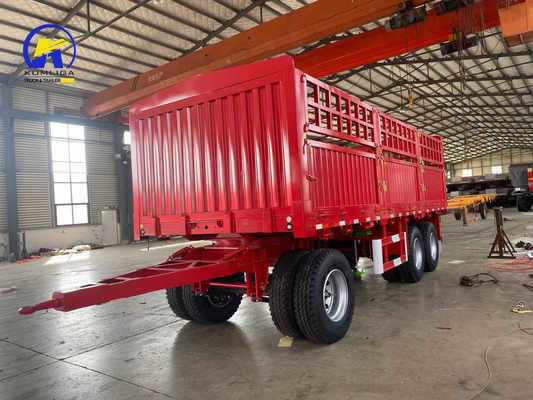 12500x2500x1650mm Scatola di attrezzi 1 pezzo 1m * 0,5m * 0,5m 3assi Sinotruk Full Trailer Truck