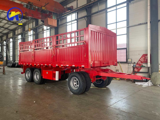 12500x2500x1650mm Scatola di attrezzi 1 pezzo 1m * 0,5m * 0,5m 3assi Sinotruk Full Trailer Truck
