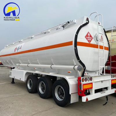 3 assi 30000/40000/50000 litri semirimorchio olio/diesel con tubo di scarico a 2 pezzi