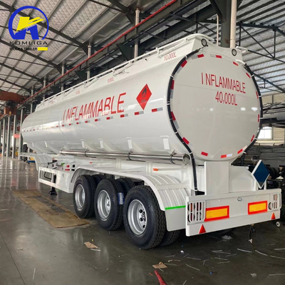 3 assi 30000/40000/50000 litri semirimorchio olio/diesel con tubo di scarico a 2 pezzi