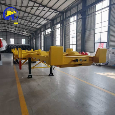 2 assi Semi-remolchio Skeleton per contenitore 20FT 40FT Skeleto rimorchio in alta domanda