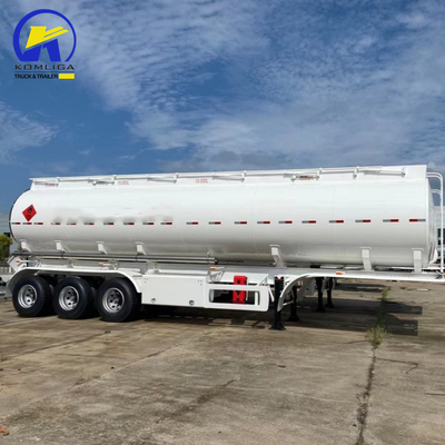 3 assi 40000L Fuel Oil Gasoline Crude Petroleum Tank Semi-trailer con sistema di freno