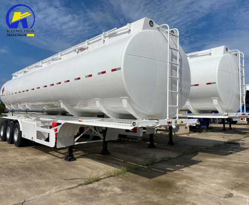 3 assi 40000L Fuel Oil Gasoline Crude Petroleum Tank Semi-trailer con sistema di freno
