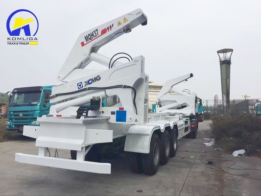 Slide idraulico 2*20FT 40FT Skeleton Container Side Loader Lifter per il carico dei container