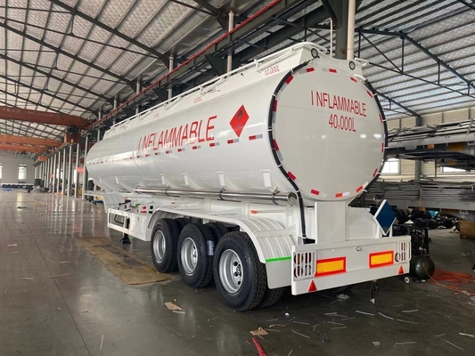 3 assi sospensione a trascinatore 45000/50000L olio combustibile benzina cisterna semi-camione trattore rimorchi