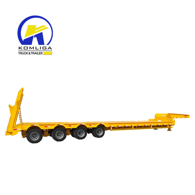 Jost 2.0 o 3.5 pollici King Pin estendibile Lowboy Lowbed Trailer con sistema idraulico