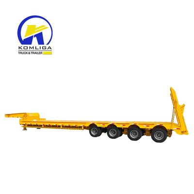 Jost 2.0 o 3.5 pollici King Pin estendibile Lowboy Lowbed Trailer con sistema idraulico