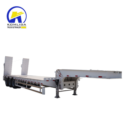 Jost 2.0 o 3.5 pollici King Pin estendibile Lowboy Lowbed Trailer con sistema idraulico