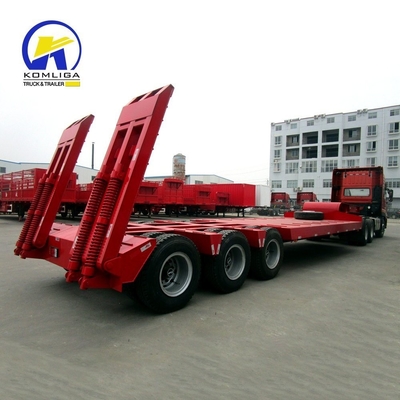 50-150 tonnellate rimorchio a letto basso con classe pesante e sistema di sospensione meccanica