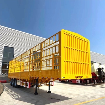 Fermagli a torsione opzionali Peso pesante 60-80 tonnellate Van Box Fence Cargo Semi-remorco 13m 14m 15m