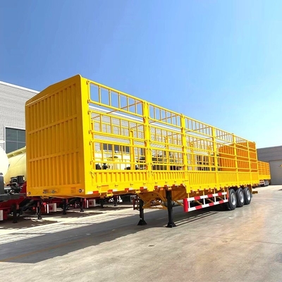 Fermagli a torsione opzionali Peso pesante 60-80 tonnellate Van Box Fence Cargo Semi-remorco 13m 14m 15m
