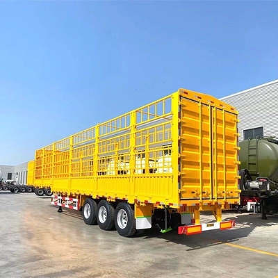 Richiesta personalizzata 3 assi Tri-Assi 4X4 Recinzione camion carico rimorchio con personalizzazione