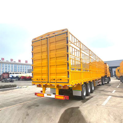 Richiesta personalizzata 3 assi Tri-Assi 4X4 Recinzione camion carico rimorchio con personalizzazione