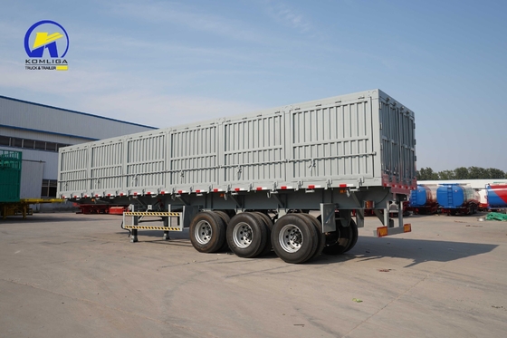 Semi-remolchi per carico di 40 t e 60 t con sospensione meccanica