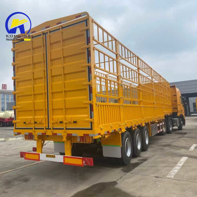 Jost 2.0 o 3,5 pollici King Pin 60t Fence Trailer Semi-trailer per il trasporto di merci