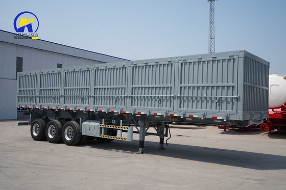 Scatola utensili da un pezzo 1m * 0,5m * 0,5m Sinotruk Heavy Trailer 3 assi 80t Cargo Semi-Trailer