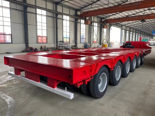 Sistema di frenatura antiblocco ABS 3 4 5 assi Usato rimorchio per camion a letto basso per trattori