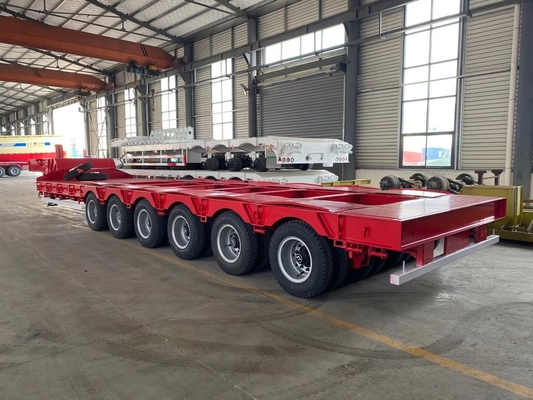 Sistema di frenatura antiblocco ABS 3 4 5 assi Usato rimorchio per camion a letto basso per trattori
