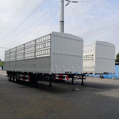 3 assi 4 assi Fence Cargo Trailer con sistemi di sospensione di tipo cross arm