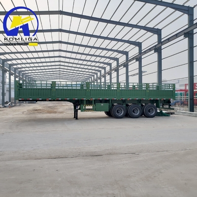 3 assi 13m Animal Livestock Fence Semi rimorchio con asse Fuwa e pneumatici 12.00r20