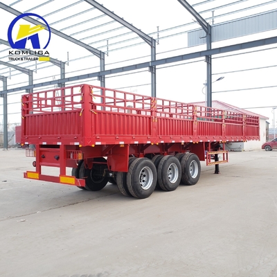 Suspensione in acciaio tipo braccio crociato 3/4 asse 40 60 80 tonnellate Fence Cargo Semi Truck Trailer