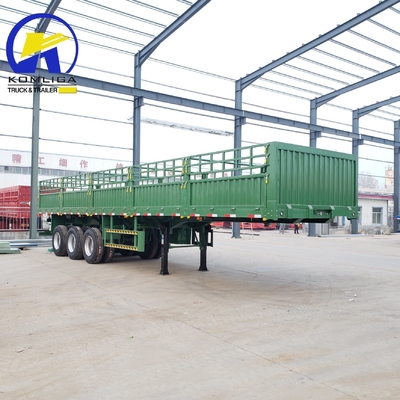 3 assi di recinzione per il bestiame Cargo Semi camion rimorchio con Jost 2.0 o 3,5 pollici King Pin