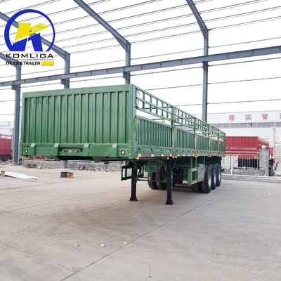 3 assi di recinzione per il bestiame Cargo Semi camion rimorchio con Jost 2.0 o 3,5 pollici King Pin