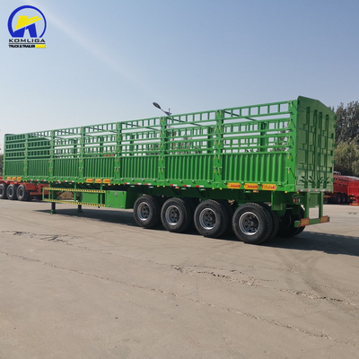 3 assi 4 assi Box Trailer Container Semi-trailer Fence Cargo Trailer con asse Fuwa/BPW