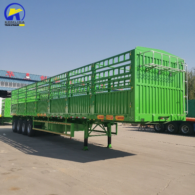 HGH 3 assi semirimorchio per scatola di carico a parete laterale Certificazione ECE 13000x2500x3900mm