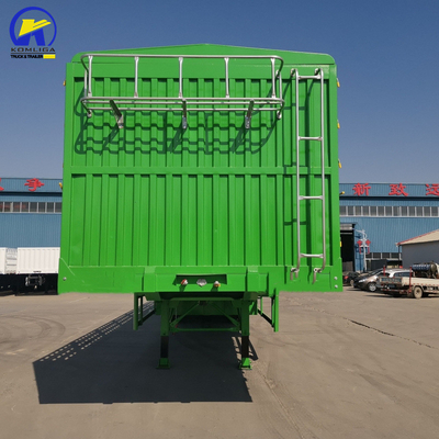 HGH 3 assi semirimorchio per scatola di carico a parete laterale Certificazione ECE 13000x2500x3900mm