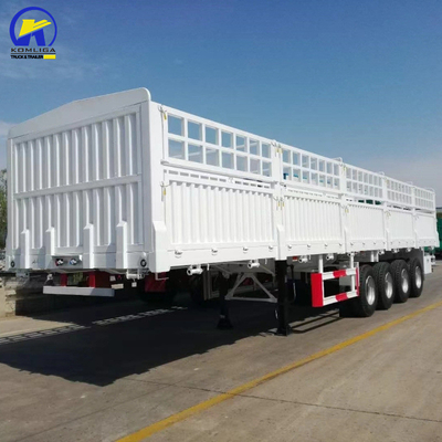 HGH 3 assi semirimorchio per scatola di carico a parete laterale Certificazione ECE 13000x2500x3900mm