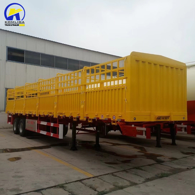 HGH 3 assi semirimorchio per scatola di carico a parete laterale Certificazione ECE 13000x2500x3900mm