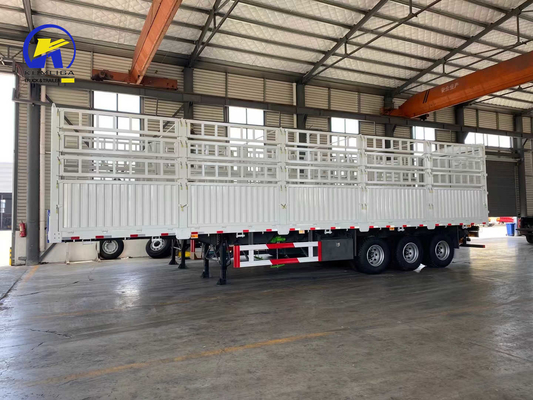 Sospensione meccanica 3 assi 40FT Container Parete laterale semirotter per entro le vostre esigenze