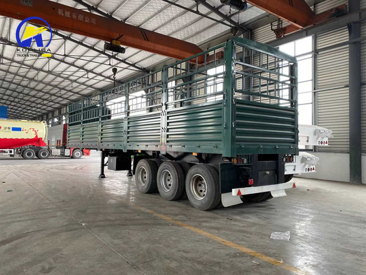 50 tonnellate di semirimorchio di protezione laterale con funzione di autodumping