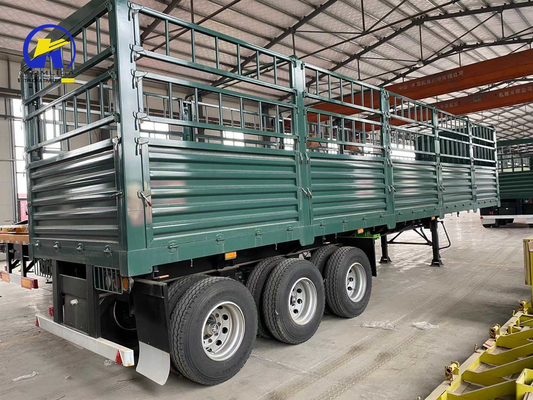 50 tonnellate di semirimorchio di protezione laterale con funzione di autodumping