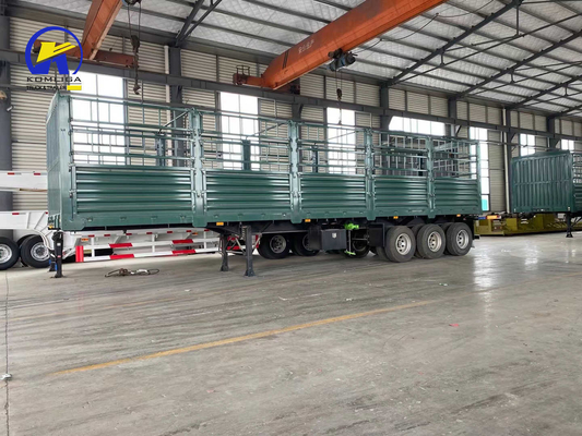 50 tonnellate di semirimorchio di protezione laterale con funzione di autodumping