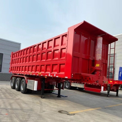 3-6 assi 20 tonnellate 25 tonnellate Mini Tipper Tipping Small Dump Trailer con richiesta personalizzata