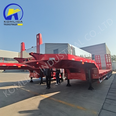 1100r20 3/4/5/6/7/8 Assello letto basso Lowboy autocarro a collo di gallina staccabile semirimorchio