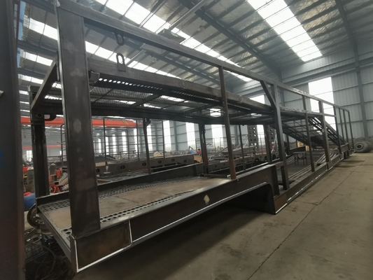 80 tonnellate di capacità di carico Semi-Carrier Trailer per l'Asia centrale