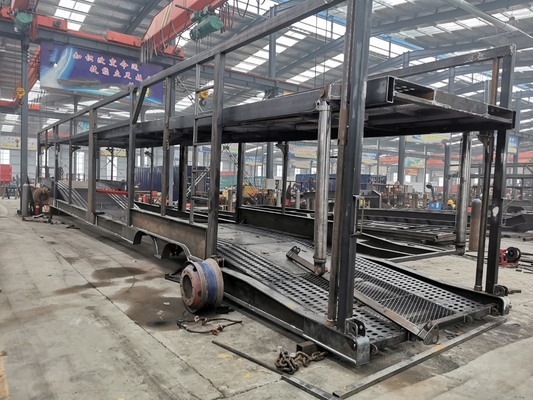 80 tonnellate di capacità di carico Semi-Carrier Trailer per l'Asia centrale
