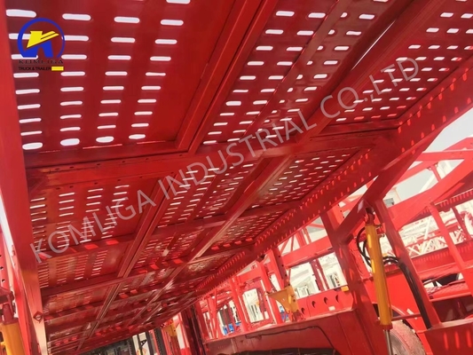 Classe di trasporti pesanti 3 Trasportatore di vetture a asse Semiconduttore con sollevamento idraulico