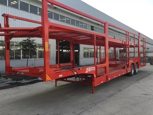 Central Asia Semi-Retrailer Heavy Duty Car Carrier con sistema di frenatura antiblocco ABS
