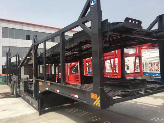 Central Asia Semi-Retrailer Heavy Duty Car Carrier con sistema di frenatura antiblocco ABS