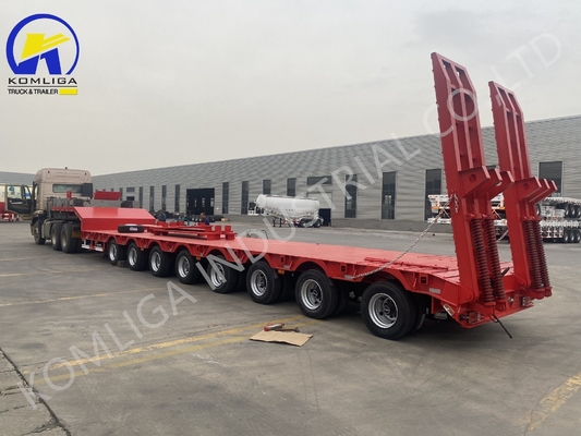 Mercato russo 100 tonnellate 15m 7m semirimorchio con airbag sospensione