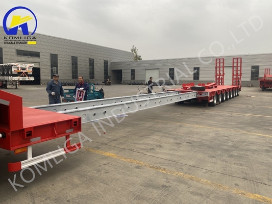 Mercato russo 100 tonnellate 15m 7m semirimorchio con airbag sospensione